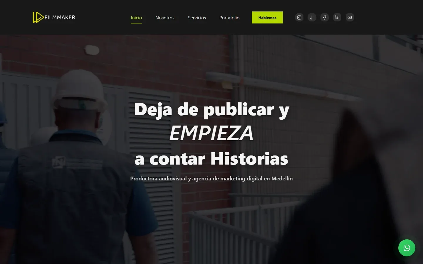 Vista de VDFilmmaker